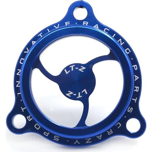 Motorcycle Engine Oil Filter Clear Cover For SUZUKI LT-Z 400 400Z LT-R 450 LTZ LTR LTZ450 LTR450 CNC Blue Black