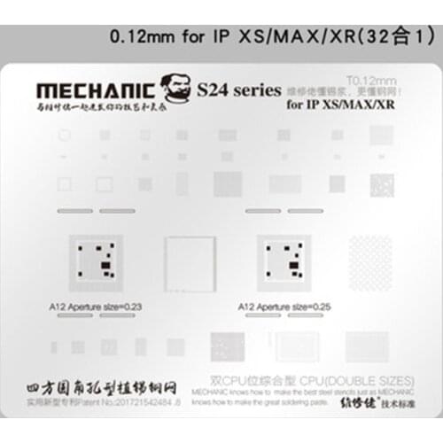 MECHANIC Tin Planting Net Universal Universal IPhone5 - 8 X XS XR XS Max Mobile Phone Tin Planting Steel Mesh Tin Planting Tool