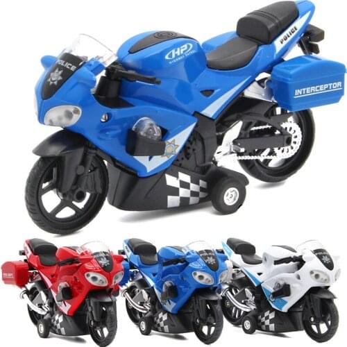 Motorcycle Model With Removable Base Collection Model Toy Vehicles Alloy Diecast & ABS Rubber Tire Motorbike Model Car Toys A130