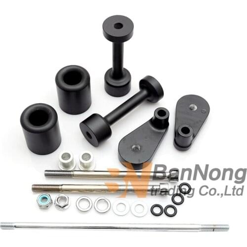 Motorcycle Frame Slider Crash Protector For Kawasaki Ninja 250 250R EX250 2008-09-10-11-12-2013