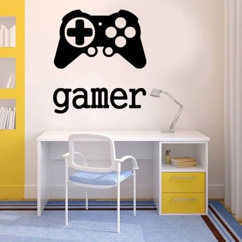 Wall Decal Vinyl Sticker Gaming Time Xbox 360 Ps3 Controller Gamer C5080