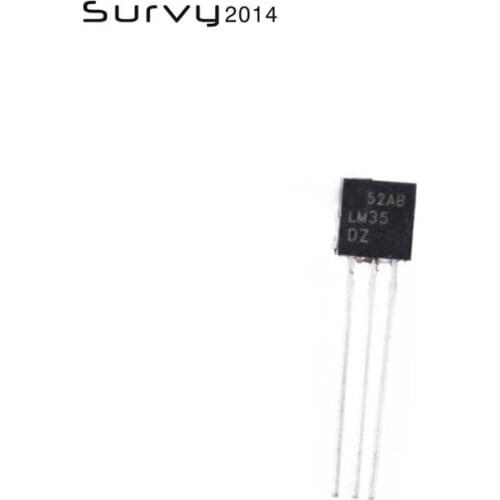 5pcs LM35DZ TO92 LM35 TO-92 LM35D Precision Centigrade Temperature Sensors