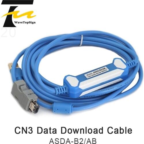 Application of Delta ASDA-B2/AB Servo Driver Programming Download Data Cable USB-ASD-CNUSOA08