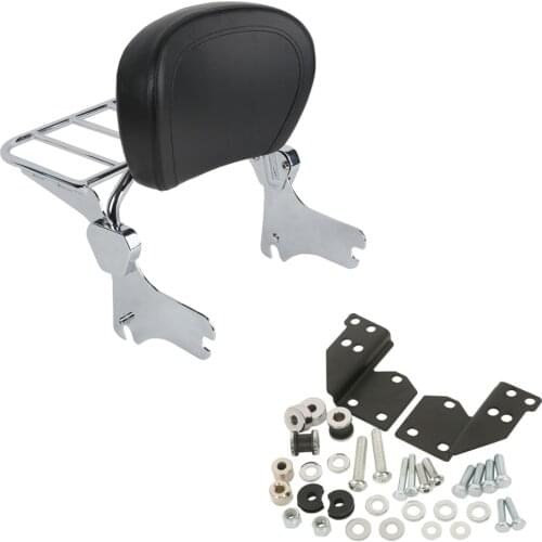 Motorcycle Detachable Sissy Bar Luggage Rack Docking For Harley Touring Road King Electra Glide Street Glide 1997-2008