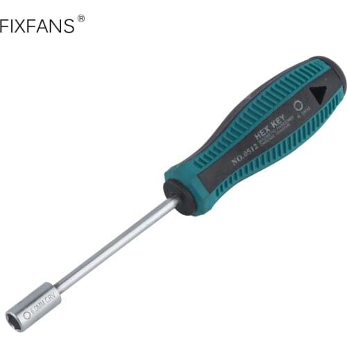 6mm Hex Screwdriver Hexagon Socket Wrench CR-V Steel Nut Driver Hand Tool