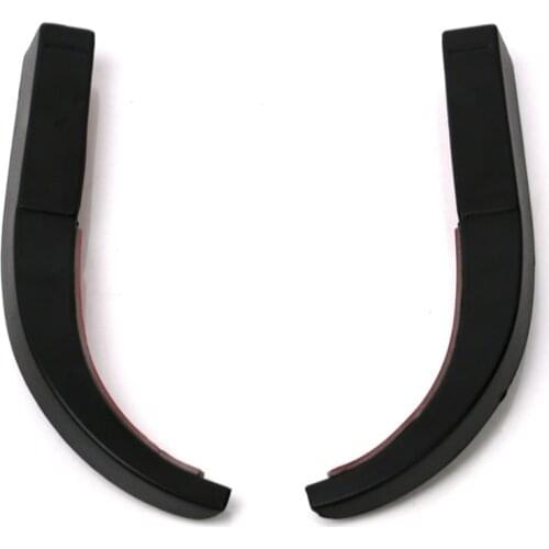 Hard-Top Roof Rainwater Guard Diverters Channel Slot Gutter for 2007-2017 Jeep Wrangler JK JKU 2 Door 4 Door 2PCS