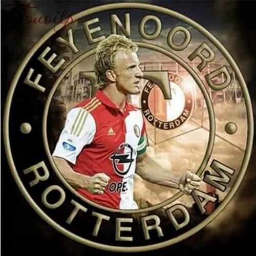 Cross Stitch Full Diamond Rhinestones Painting diy 5d diamond painting Diamond Embroidery Football player ajax photo icons