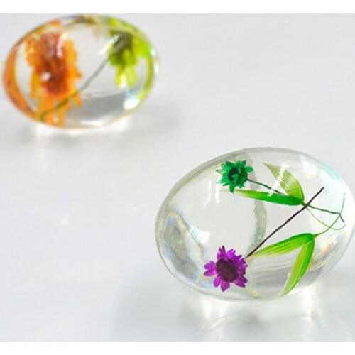 1 Set Crystal Epoxy Resin Mold Quail Egg Spherical Pendant Casting Silicone Mould Handmade DIY Crafts Jewelry Necklace