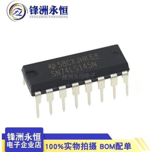10pcs SN74LS145N DIP-16 HD74LS145P DIP 74LS145 DIP16 vanxy digital logic chips