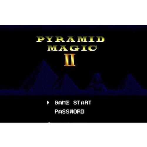 Pyramid Magic II 16 bit MD Game Card For Sega Genesis Mega Drive
