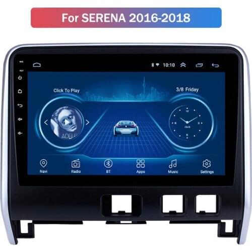 2.5D Car Radio Multimedia Video Player Navigation GPS For Nissan Serina 16-18 Android Car Modified Large Screen Navigation