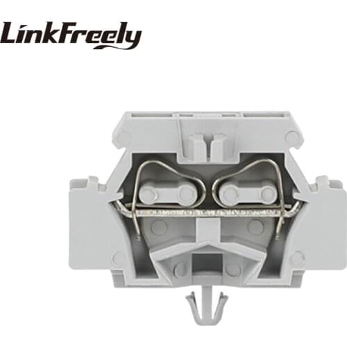 20pcs 261-301B Terminator Press Electrical Wire Connector Terminal Block Plug-in Spring Quick Wire Connection Terminals Din Rail