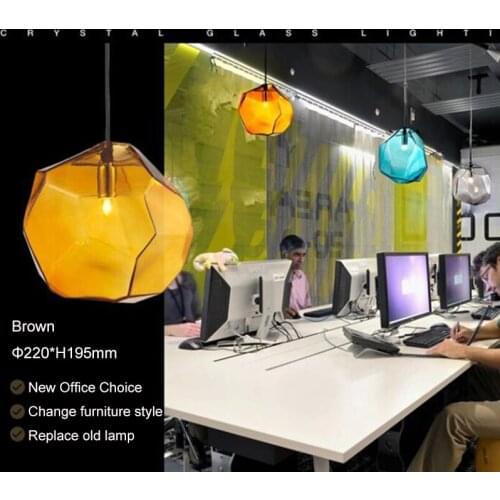 2020 hot selling hand-made glass Hanging lamp Pendant Lights Art Italy Fashion G9 Bar counter