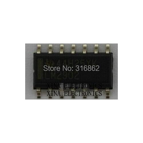 Free Shipping LM2902DR LM2902D LM2902 SOP-14 ROHS ORIGINAL 30PCS/LOT Electronics composition kit