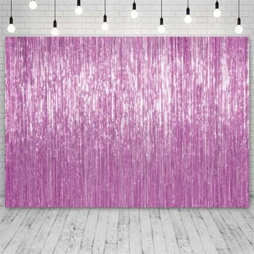 Glitter Curtain Girl Party Photo Backgrounds Pure Solid Color Wall Kids Portrait Pets Photography Backdrops For Studio