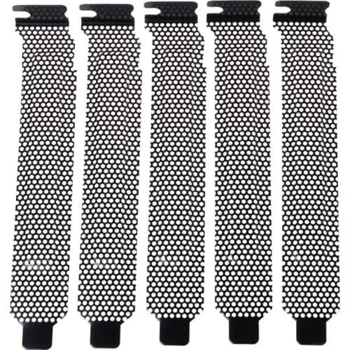 Ventilation Deflector PCI Slot Cover Frame Chassis Bits Block Cooling Fan Dust Filter Ventilation PC Computer Case Electrophores