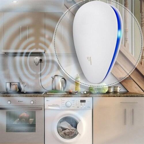 DHL 20PCS EU Plug Electronic Ultrasonic Mouse Insect Roach Ant Spider Flea Repellent Mosquito Cockroach Repeller Rodent Pest Bug