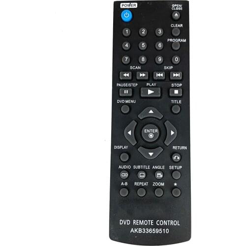 Hot sale New for LG DVD Player Remote control AKB33659510 DVD Player DP122 DP520 DP522 DP822 DP932 DVX340 Fernbedienung