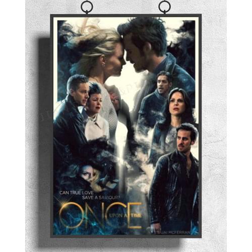 H177 Once Upon A Time Fairy Tale Emma Season USA TV Wall Sticker Silk Poster Art Home Decoration