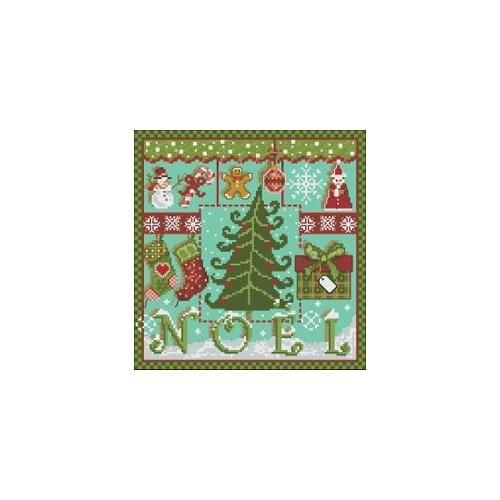 Xiaoyi cotton self-matching cross stitch Cross stitch RS cotton comes with no prints Lady Lafite - Christmas