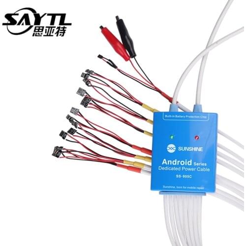 DC Power Supply Current Testing Cable For Samsung Huawei Xiaomi OPPO VIVO Meizu Boot Line Phone Power ON/OFF Service