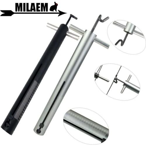 Archery Bow Scale Weight Measurement Mechanical Spring Sheet 15lbs- 100lbs Measuring Device Kit Scale Hanging Scales Accessories