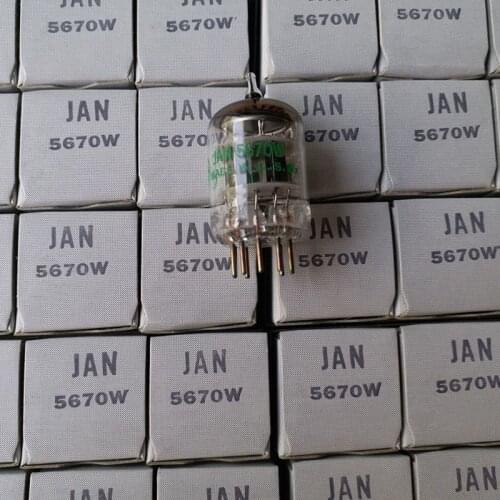 2pcs/lots New copper foot GE5670 tube upgrade 6N3 Soviet 6H3N tube