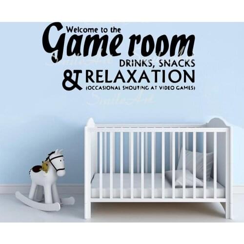 NEW Game Decorative Sticker Waterproof Home Decor For Baby Kids Rooms Decor Removable Decor Wall Decals