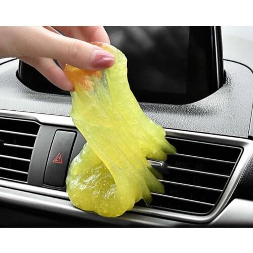 Blind Spot Narrow Area Cleaner Gel Car Cleaning Glue Cleaner Gel Keyboard Cleaning Gel Super Clean Slimy Gelatin Clean Auto Bli