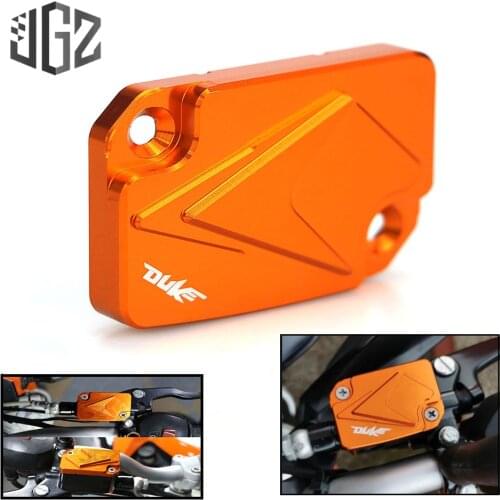 Orange For KTM Duke 125 200 390 2013 2014 2015 2016 Motorcycle CNC Aluminum Front Brake Reservoir Fluid Tank Cover Accessories