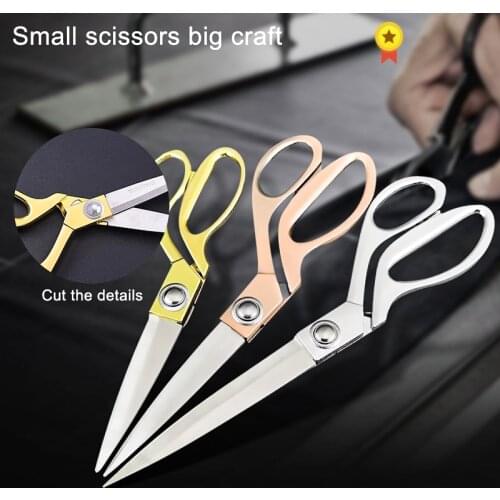 Professional Tailor Scissors Stainless Steel Retro Sewing Scissors, Needlework Tailor Cutting Cloth Tool Knives