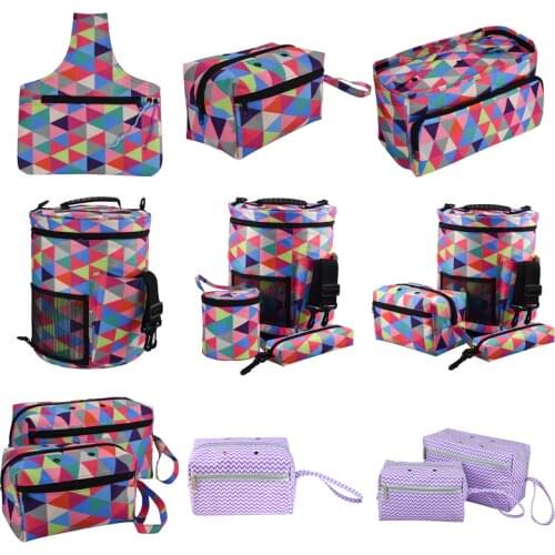 Yarn Wool DIY Storage Case Household Tote Storage Bag for Crochet Hook Knitting Needle DIY Needlework Crochet Bag For Gift