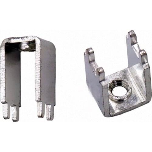 Heightening Thickening 1.5mm PCB Welding Terminal M4 Circuit Board Quadruped Terminal 100pcs