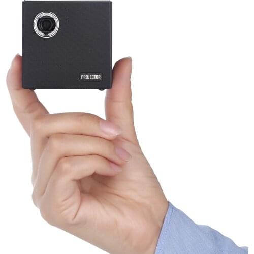 1g+16g C80 mini DLP projector Android 7.1.2 vs C6 projector quad core projector Bluetooth 3400mAh battery no support 1080p