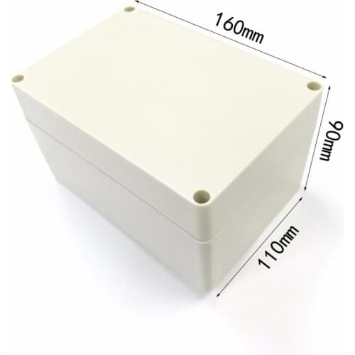 1PCS 160x110x90mm Plastic Enclosure Waterproof Plastic Project Box Instrument Enclosure DIY Junction Case for electronics
