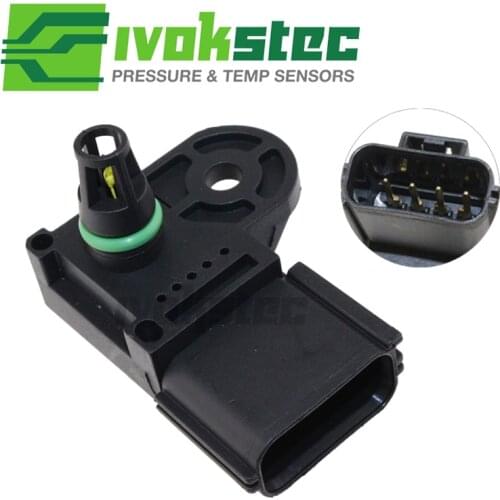 100% Test 1 Bar Manifold Absolute Air Pressure MAP Sensor For VOLVO S40 II V50 1.8 2.0 30658184