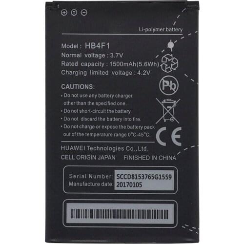 Phone Battery HB4F1 for Huawei U8220 U8230 E5830 E5838 E5 C8600 T-Mobile Pulse E585 Ascend M860 X5 U8800 C8800