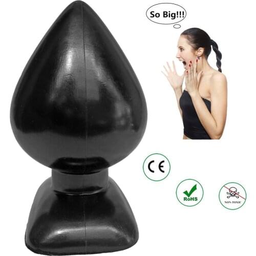 Super Huge Anal Plug Adult Large Anal Sex Toys Big Butt Plug Expansion Stimulator Prostate Massage For Men Female