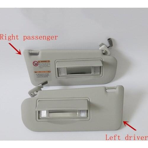 Auto Left Right Sun Shield With Glass Mirror Left Car Driver Side Sun Visor Make-up Mirror For Mazda 6 M6
