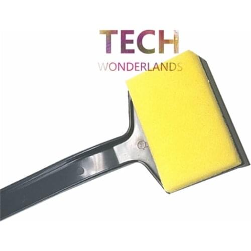 BOYU AS-102 aquarium scraper Fish tank cleaning brush Cleaning Tools Long handle with removing algae brush