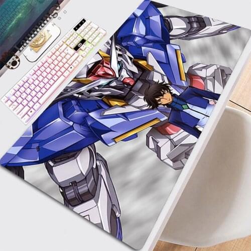 Gundam Black Mouse Mat Pad Xl Gaming For Pc Carpet Keyboard And Table Computer Mats 3d Room Accessories Pads Gamer Desk Rug