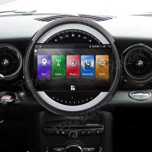For BMW Mini 2011-2014 Android 10.0 Car GPS Navigation Radio Multimedia Player Auto Stereo DVD Player Head Unit Wireless Carplay
