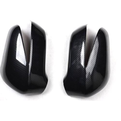 For Honda Civic 8th Sedan 2006 2007 2008 2009 2010 2011 Car Rearview Mirror Cover Trim Bezel Exterior Styling ABS Carbon Fiber