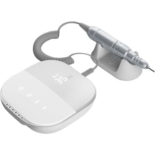 35000 RPM Electric Nail Drill Machine Electric Nail File Touch LED Display Nail Tools Manicure Machine Nail Drill Bits Polisher