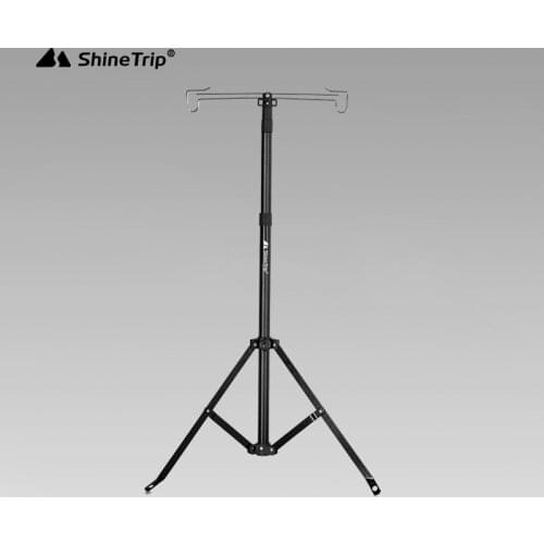 ShineTrip Camping Tool Camping Light Pole Telescopic Tripod Lamp Bracket Outdoor Camping Removable Camping Accessories
