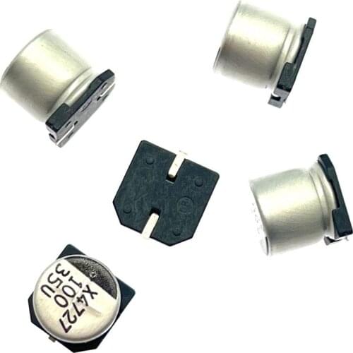 10pcs 100UF35V 10X10MM for Hyundai engine gearbox capacitor