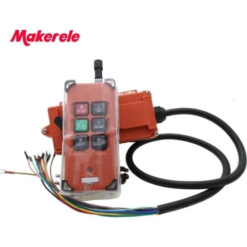 Nice F21-E1B industrial universal radio wireless remote control distance for overhead crane AC/DC 6key from makerele