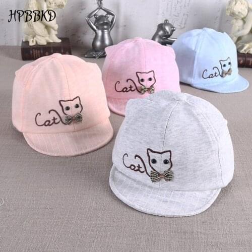 HPBBKD Fashion Baby Girl Boy Hat Newborn Infant Toddler Cap Girl Boy Unisex Cotton Baseball Cap Kids Hat Children Sun Hats GH536