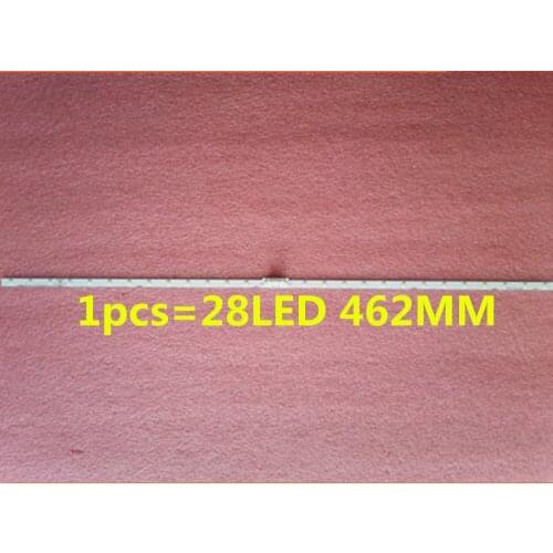 New 2PCS 28LED LED backlight strip for Samsung UE43NU7100U AOT_43_NU7100F UE43NU7120U UE43NU7170U BN96-45954A UE43NU7100