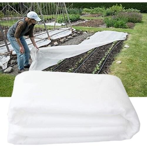 7.5m/9m/15m Garden Plant Cover Outdoor Fruit Frost Blanket Warm Protection Cloth Non-woven Antifreeze Seedling Garden Protector